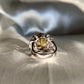 Golden Citrine Cocktail Ring