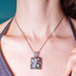 Natural Play-of-Color Opal Pendant Necklace