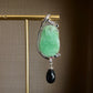 Natural Jadeite Jade Carving Amulet Pendant