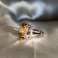 Golden Citrine Cocktail Ring