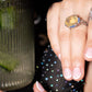 Lemon Drop Fire Opal Cocktail Ring