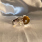 Bourbon Citrine Cabochon Ring