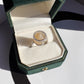 14 Carat Cat’s Eye Moonstone Sphere Rotate Cocktail Ring
