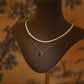 Little Jardin Natural Emerald Drop 18k Gold Pendant Necklace