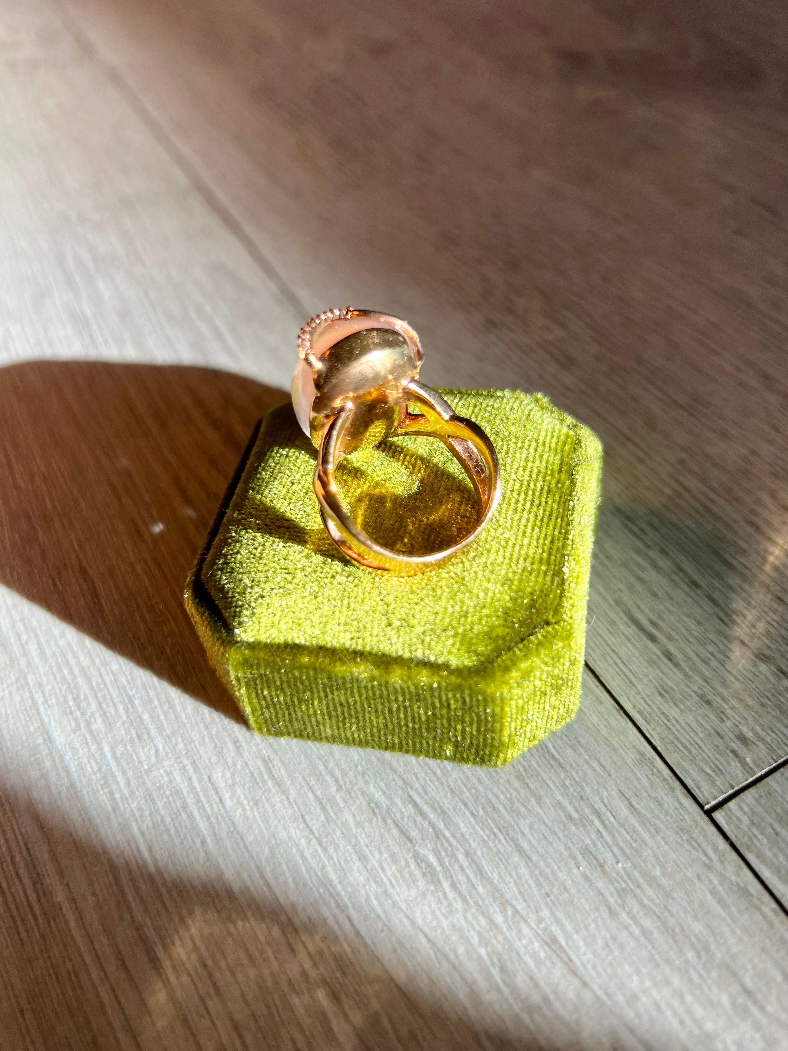 Rosé All Day Cocktail Ring