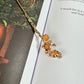 Gold Flower Garden Hair Stick Pin