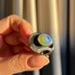 Black Sea Cabochon Opal Ring