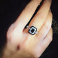 Art Deco Black Spinel Ring
