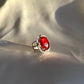 20 Carat Red Rubellite Tourmaline Cocktail Ring