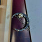 Crescent Moon & Pearl Hair Barrette