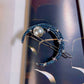 Crescent Moon & Pearl Hair Barrette