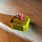 Berry Hibiscus 9 Carats Tourmaline Cocktail Ring