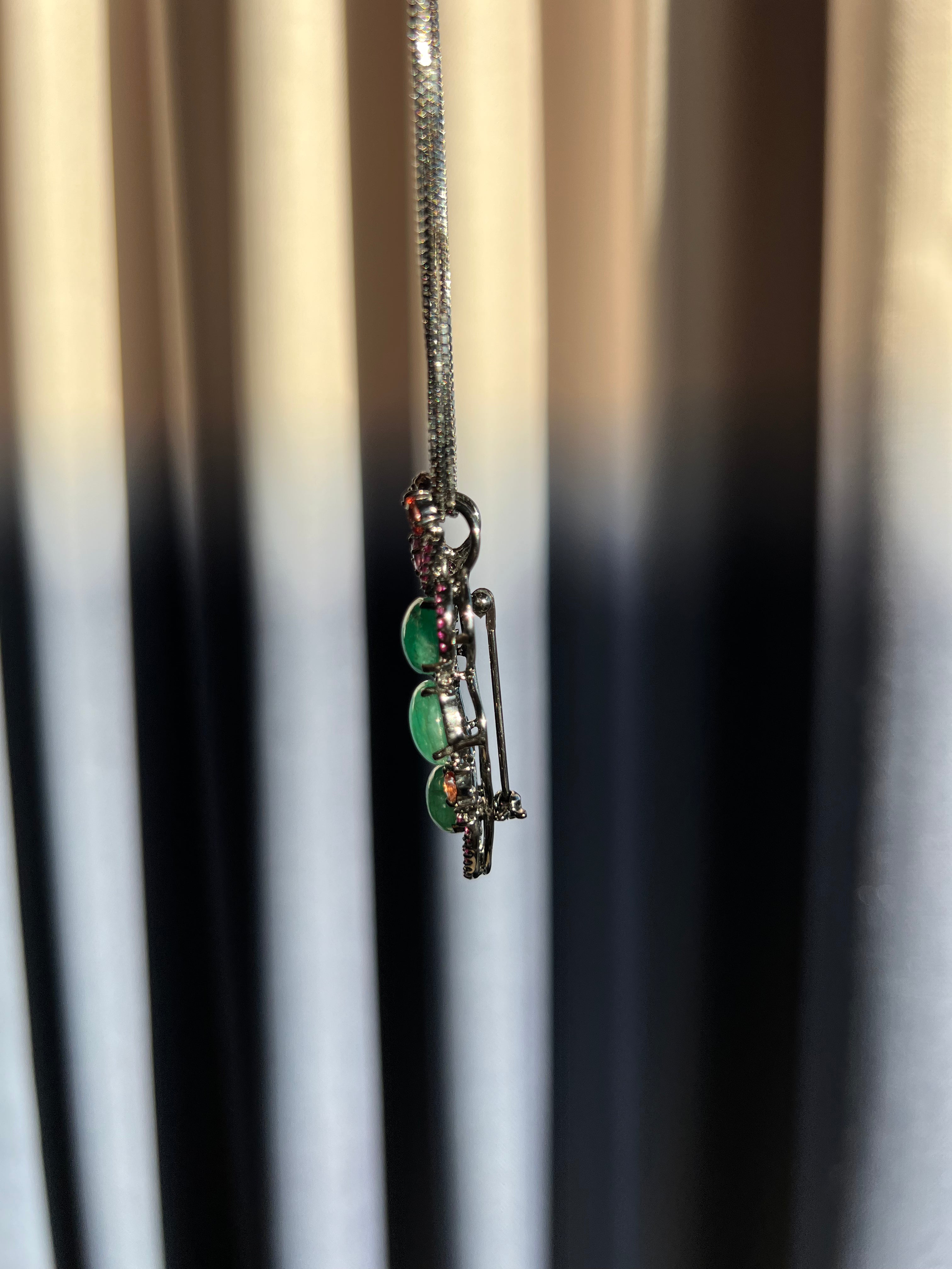 Emerald City Pendant Brooch & Necklace