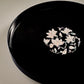 Gardenia Mother of Pearl Lacquer Wood Round Tray