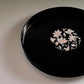 Gardenia Mother of Pearl Lacquer Wood Round Tray