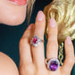 Rubellite Tourmaline Cocktail Ring