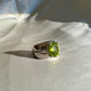 Burmese Vivid Peridot Cocktail Ring