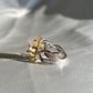 Dazzling Yellow Fire Opal Cocktail Ring