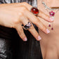 Negroni Tourmaline and Pink Sapphires Cocktail Ring