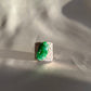 Zodiac Monkey Cloud Jadeite Jade Cocktail Ring