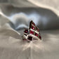 Raspberry Garnet Cocktail Ring