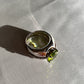 Burmese Vivid Peridot Cocktail Ring