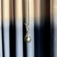 Tahitian Black Pearl & Champagne Diamond Pendant Necklace