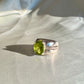 Burmese Vivid Peridot Cocktail Ring