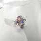 Tutti Frutti Violet Tanzanite Cocktail Ring