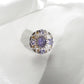 Tutti Frutti Violet Tanzanite Cocktail Ring