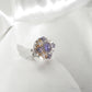 Tutti Frutti Violet Tanzanite Cocktail Ring
