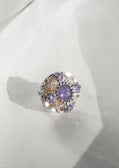 Tutti Frutti Violet Tanzanite Cocktail Ring