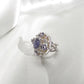 Tutti Frutti Violet Tanzanite Cocktail Ring