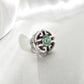 Ruyi Wheel Jadeite Jade Ring
