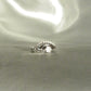 18K White Gold Natural Baguette & Round Diamond Horus Ring