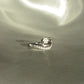 18K White Gold Natural Baguette & Round Diamond Horus Ring