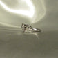 18K White Gold Natural Baguette & Round Diamond Horus Ring