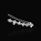 Bridal Pearls 14k White Gold Hair Pin with Set of Signature Silver Bobby Pins