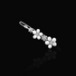 Bridal Freshwater Pearls 14k White Gold Hair Pin with Set of Signature Silver Bobby Pins