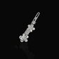 Bridal Freshwater Pearls 14k White Gold Hair Pin with Set of Signature Silver Bobby Pins