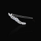 Bridal 14k White Gold Hair Pin with Set of Signature Silver Bobby Pins