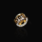 Non-Slip Nickel Free Metal Crystal Embellished Small Claw Clip