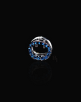 Non-Slip Nickel Free Metal Crystal Embellished Small Claw Clip