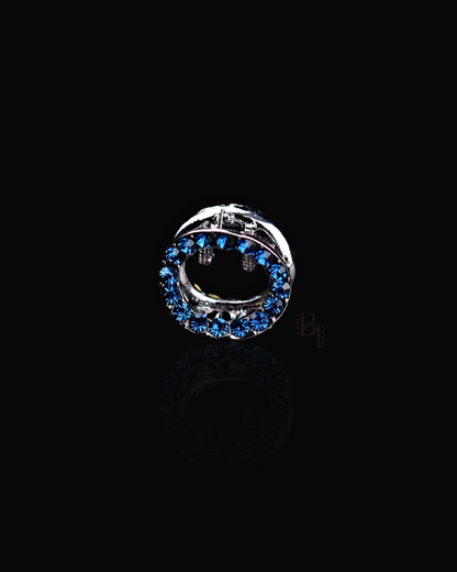 Non-Slip Nickel Free Metal Crystal Embellished Small Claw Clip