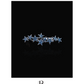 Blue Crystal Stars barrette Clip with Set of Signature Silver Bobby Pins