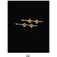Cherry Blossom 14K Crystal Bobby Pin Set