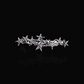 Stars barrette Clip with Set of Signature Silver Bobby Pins