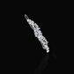 Bridal 14k White Gold Hair Pin with Set of Signature Silver Bobby Pins