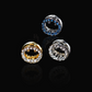 Non-Slip Nickel Free Metal Crystal Embellished Small Claw Clip