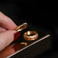18K Solid Gold Twist or Knot Ring
